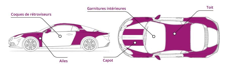 protection de carrosserie complète / partielle - Glastint